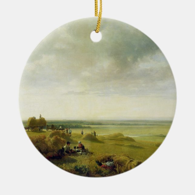 Décoration En Céramique Un champ de maïs (Devant)