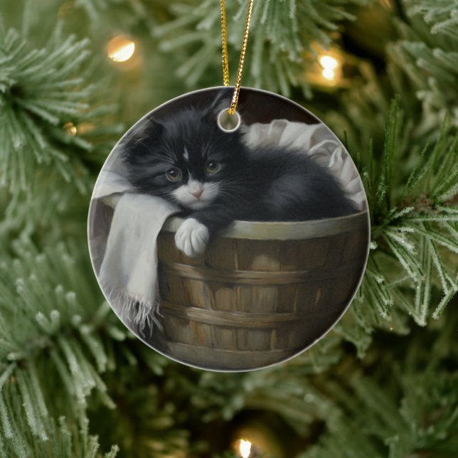 Décoration En Céramique Un Coin Cosy Kittens (Arbre)
