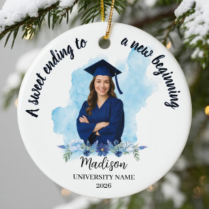 Décoration En Céramique Un doux achèvement pour un nouveau départ Cadeau d