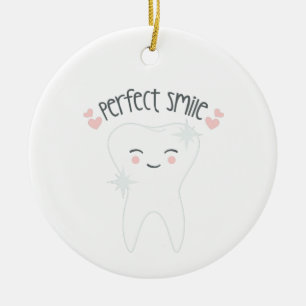 Décoration En Céramique Un sourire parfait