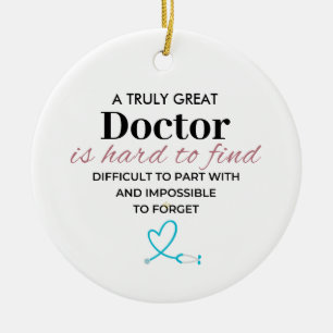 Décoration En Céramique Un Vraiment Grand Médecin – Personnalisé