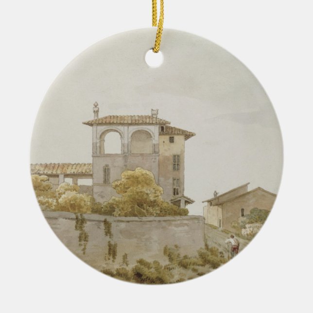 Décoration En Céramique Une villa italienne (Devant)