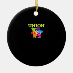 Décoration En Céramique Union forte classique - Fête du Travail
