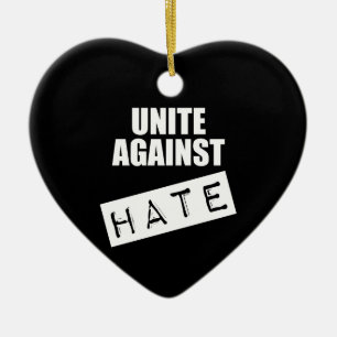 Décoration En Céramique Unir contre la haine