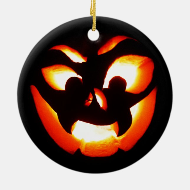 Décoration En Céramique Vampire Jack-O-Lantern (Dos)