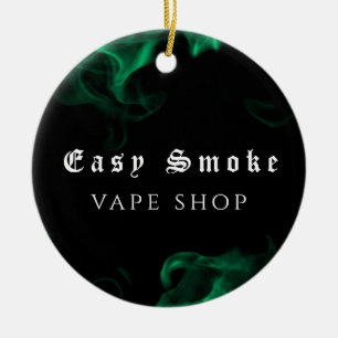 Décoration En Céramique Vape Shop Vert