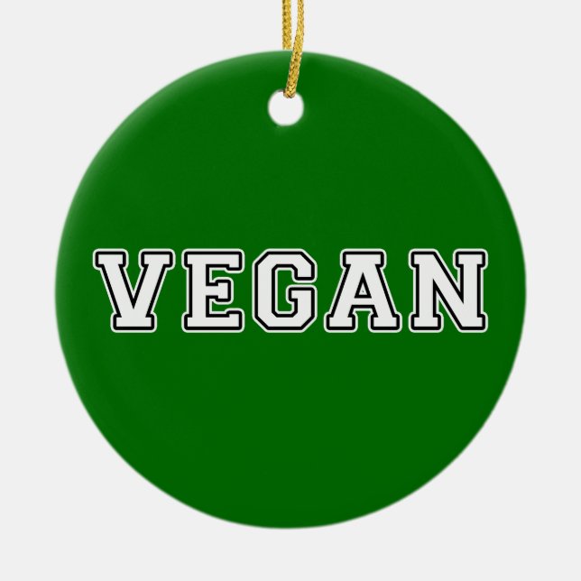 Décoration En Céramique Vegan (Devant)