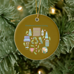 Décoration En Céramique Vegan Lifestyle et cadeau écologique