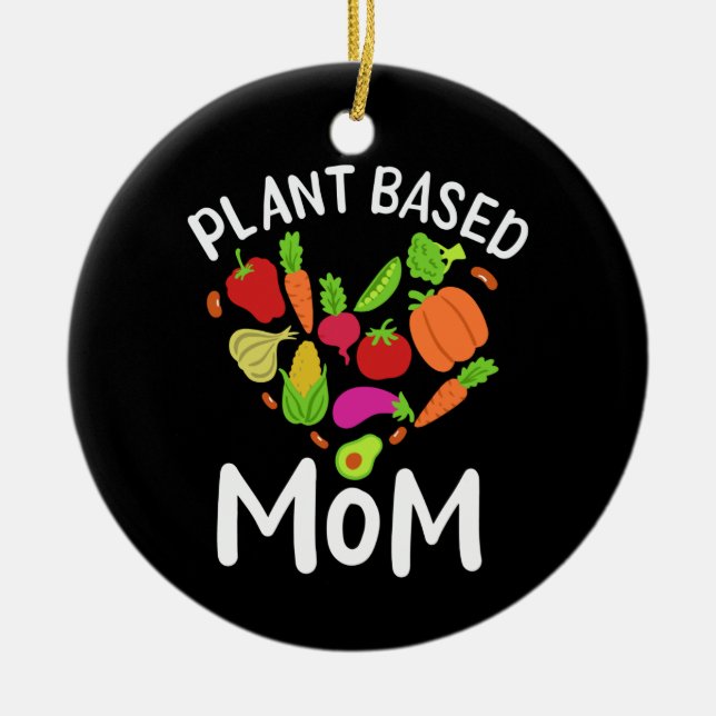 Décoration En Céramique Vegan - Maman Plante (Devant)