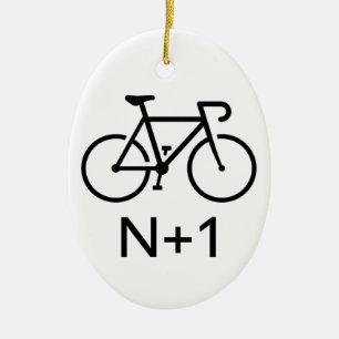 Décoration En Céramique Vélo N+1
