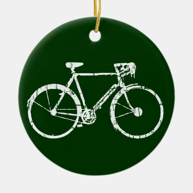 Décoration En Céramique vélo, vélo ; vélo / vélo (Devant)
