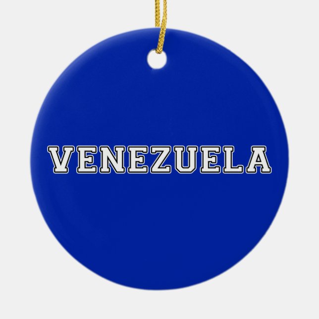 Décoration En Céramique Venezuela (Devant)