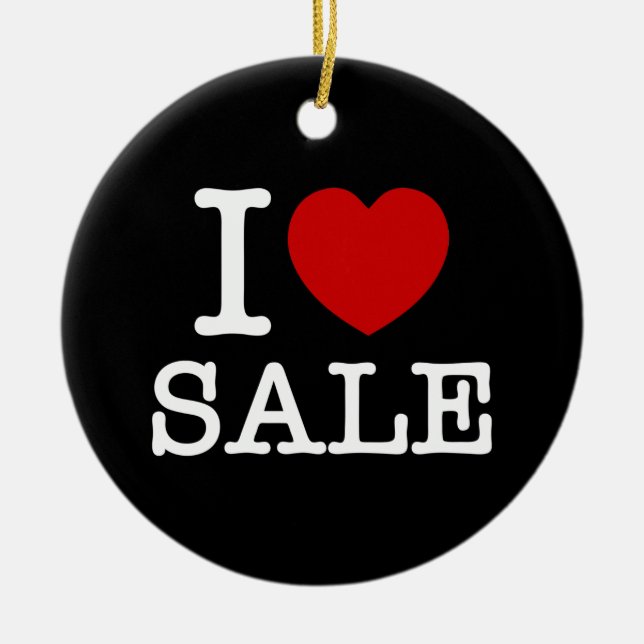 DÉCORATION EN CÉRAMIQUE VENTE DE COEUR [AMOUR] (Devant)