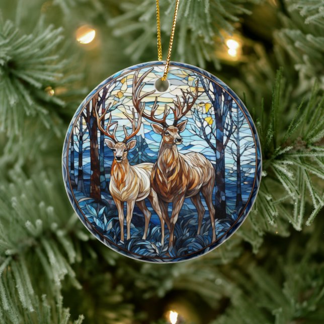 Décoration En Céramique Verre de cerf (Arbre)