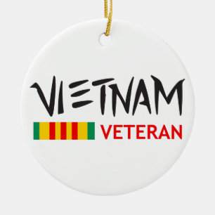 Décoration En Céramique Vétéran du Vietnam