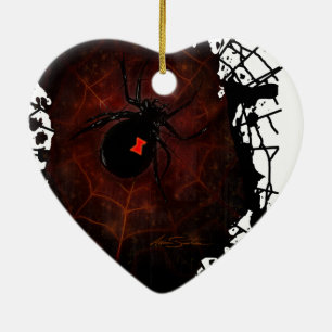 Décoration En Céramique Veuve noire (conception de signature)