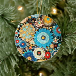 Décoration En Céramique Victorian Millefiori Elegance