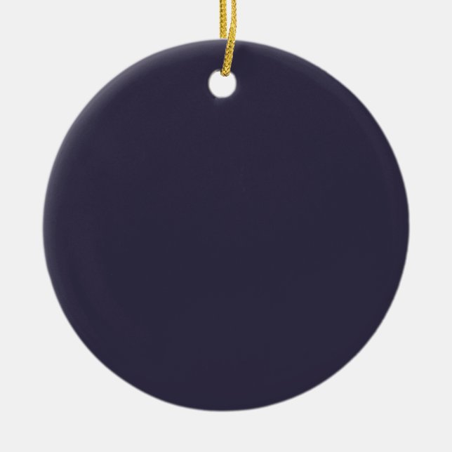 Décoration En Céramique Vierge - Créez votre propre personnalisation (Devant)