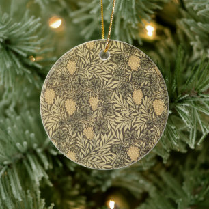 Décoration En Céramique Vigne par William Morris, motifs textiles vintage