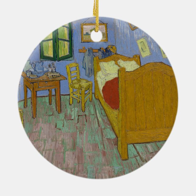 Décoration En Céramique Vincent Van Gogh Bedrome Painting (Dos)