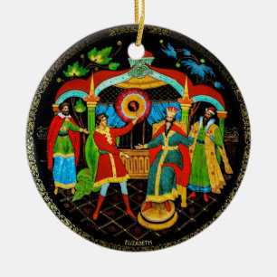 Décoration En Céramique Vintage russe conte fée Imaginaire coloré