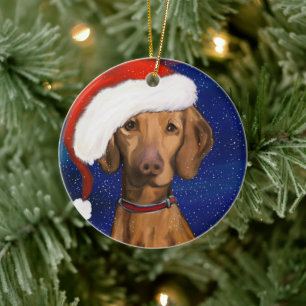 Décoration En Céramique Vizsla
