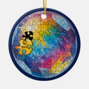 Décoration En Céramique Vous complétez le tableau - Tout le monde est à sa