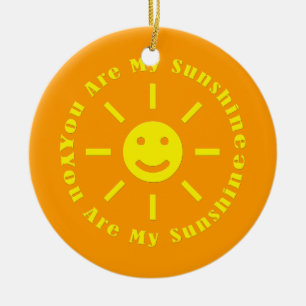Décoration En Céramique Vous êtes mon soleil