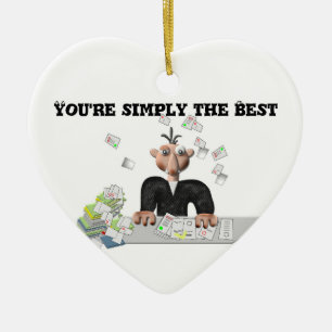 Décoration En Céramique Vous êtes simplement le meilleur texte personnalis