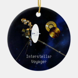 Décoration En Céramique Voyager interstellaire