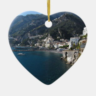 Décoration En Céramique Vue de côte d'Amalfi