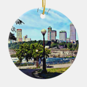 Décoration En Céramique Vue depuis le parc d'état de Niagara Falls