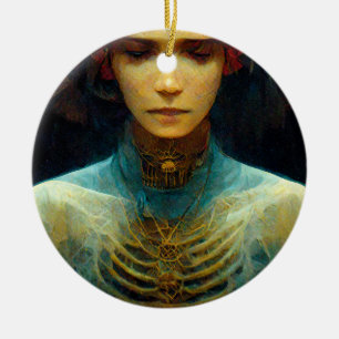 Décoration En Céramique Vue interne Imaginaire Sci-Fi