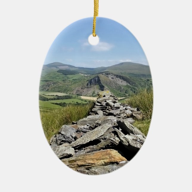 DÉCORATION EN CÉRAMIQUE VUES DES ALLES (Devant)