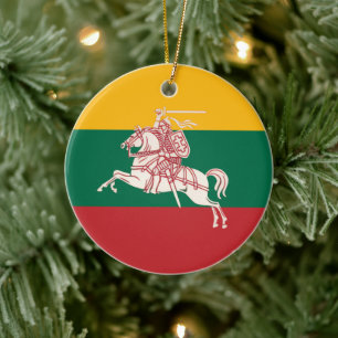 Décoration En Céramique Vytis lituanien