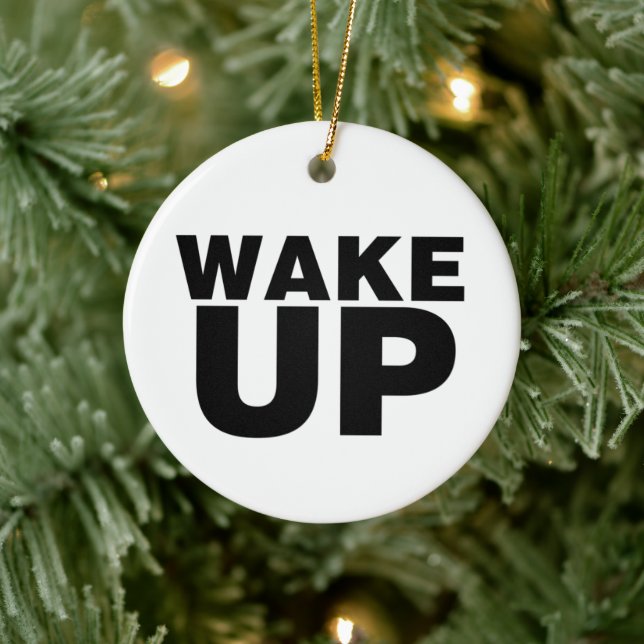 Décoration En Céramique Wake up Black (Arbre)