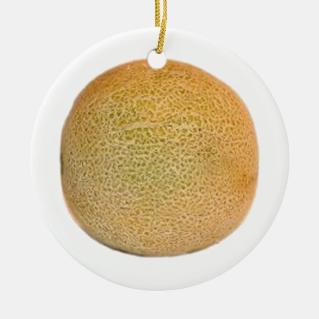 Décoration En Céramique Whole Cantaloupe (Devant)