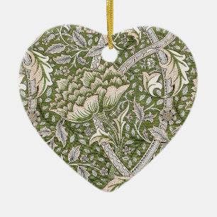 Décoration En Céramique William Morris Windrush fleurs florales classique