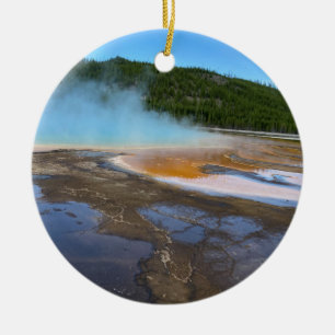 Décoration En Céramique Yellowstone Grand Prismatic Spring