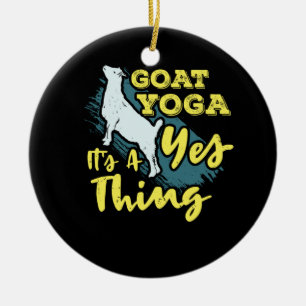 Décoration En Céramique Yoga Goat Goatyoga