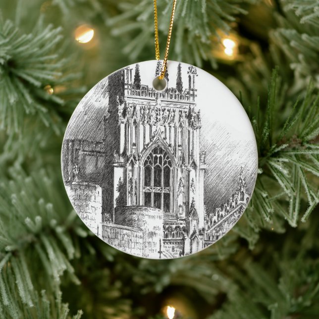 Décoration En Céramique York Minster (Arbre)