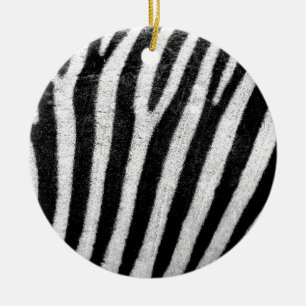 Décoration En Céramique zebra Stripes