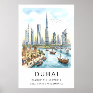 Décoration murale de Dubaï moderne - Fine