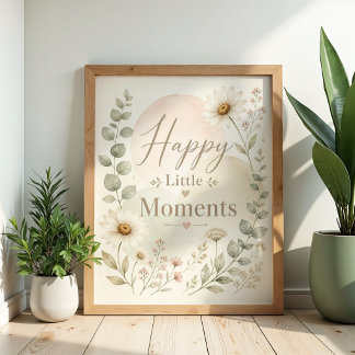 Décoration murale de nurserie Moments joyeux
