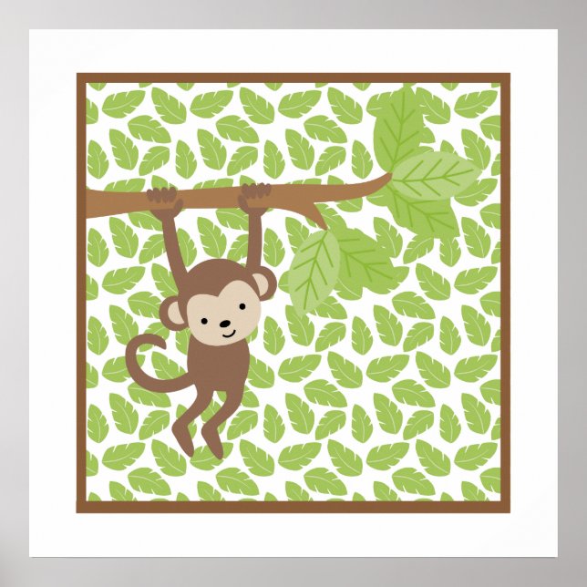 Décoration murale de nurserie Sweet Safari Little  (Devant)