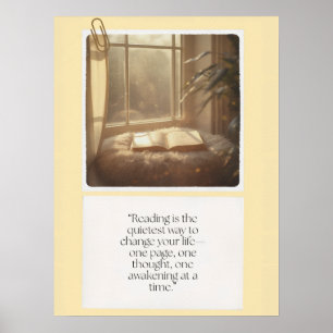 Décoration murale pour amoureux de livres inspiran