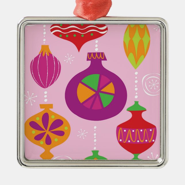 Décoration nombreuse de Noël illustrée dans le (Devant)