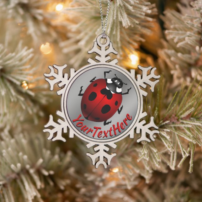 Décorations de Noël Ladybug Art Ornament Ladybug (Arbre)