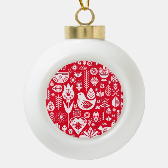 Décorations de Noël scandinave nordique (Devant)