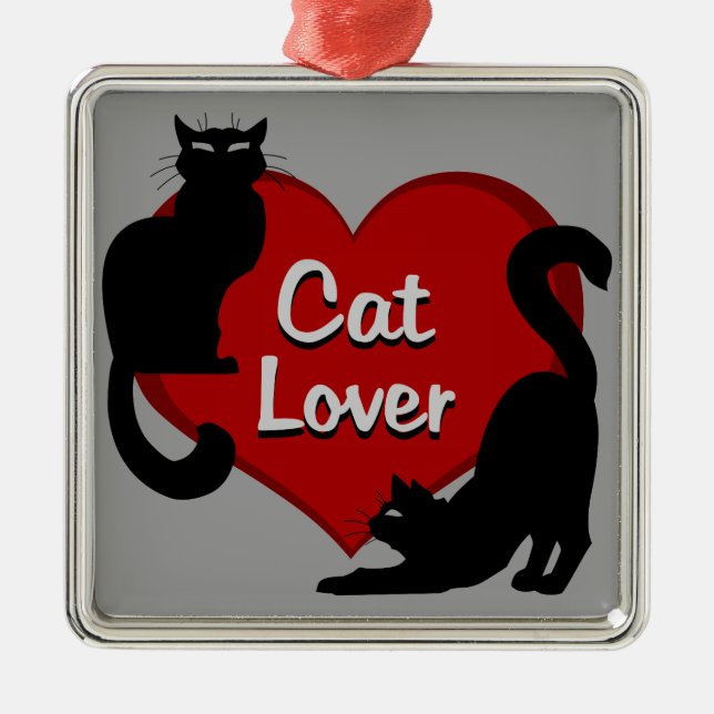 Décorations et cadeaux Amoureux de les chats d'orn (Devant)